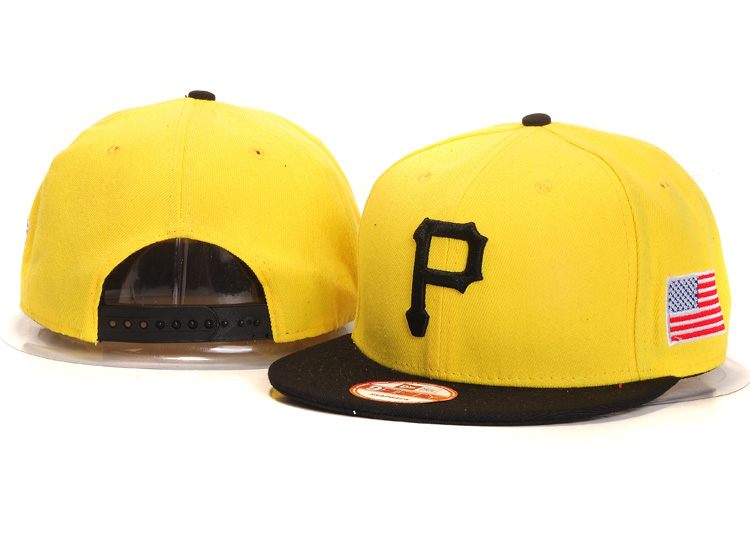 MLB Pittsburgh Pirates NE Snapback Hat #35